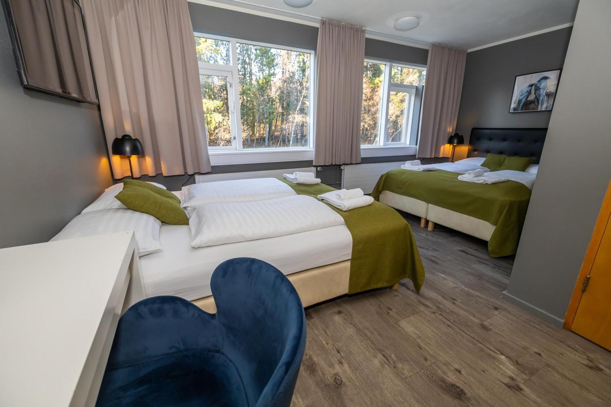 Hotel Kjarnalundur- Aurora Dream - Lodges And Rooms Akureyri Eksteriør billede